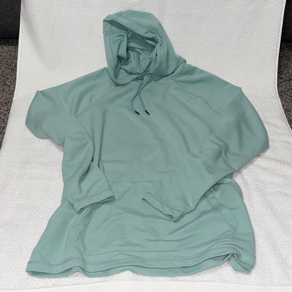 Mint Green Hooded Sweatshirt
